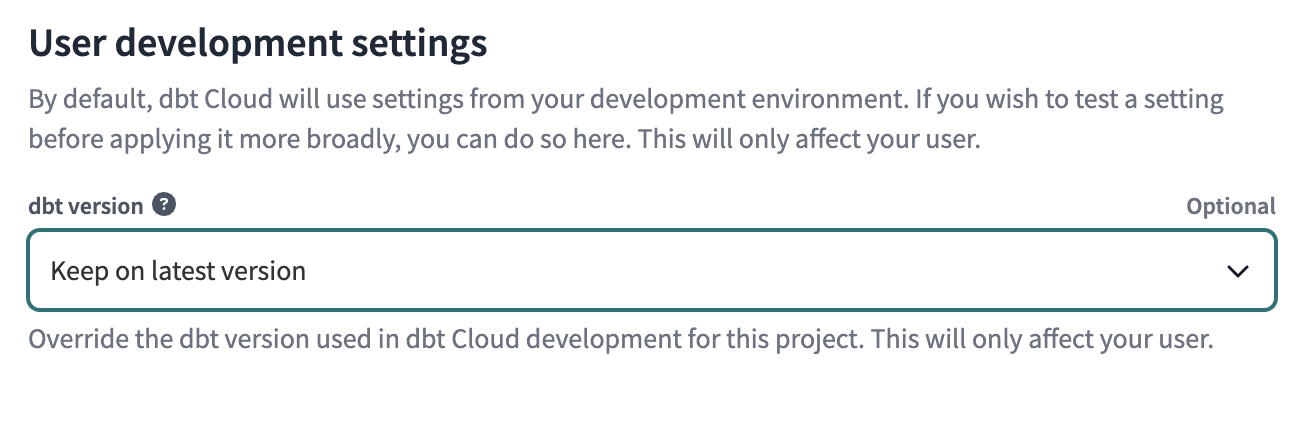 Dave's development environment override. Dave's development environment override.